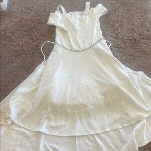 Elegant White Kids Dress
